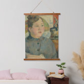 Paul Gauguin Madame Art Wood Wall Hanging Tapestry Wandteppich Mit Holzrahmen (Schlafzimmer)