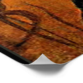 Paul Gauguin, Mata Mua, Poster (Ecke)