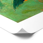 Paul Gauguin Matamoe, Landschaft mit Friedensposte Poster (Ecke)