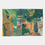 Paul Gauguin Matamoe, Landschaft mit Friedenstrupp Geschirrtuch (Horizontal)