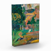 Paul Gauguin Matamoe Landschaft mit Peacocks Fotoblock (Links)