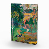 Paul Gauguin Matamoe Landschaft mit Peacocks Fotoblock (Rechts)