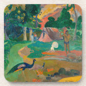 Paul Gauguin Matamoe Landschaft mit Peacocks Getränkeuntersetzer (Vorderseite)