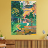 Paul Gauguin Matamoe Landschaft mit Peacocks Leinwanddruck (Insitu (Wohnzimmer))