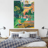 Paul Gauguin Matamoe Landschaft mit Peacocks Leinwanddruck (Insitu (Schlafzimmer))