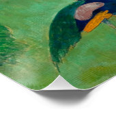 Paul Gauguin Matamoe Landschaft mit Peacocks Poster (Ecke)