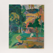 Paul Gauguin Matamoe Landschaft mit Peacocks Puzzle (Vertikal)