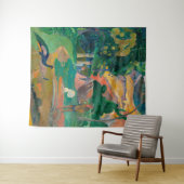 Paul Gauguin Matamoe Landschaft mit Peacocks Wandteppich (Beispiel (Horizontal))