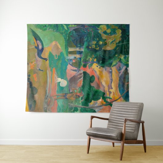 Paul Gauguin Matamoe Landschaft mit Peacocks Wandteppich (Beispiel (Horizontal))