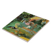 Paul Gauguin| Matamoe oder Landschaft mit Friedens Fliese (Seite)