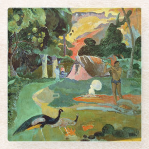 Paul Gauguin  Matamoe oder Landschaft mit Friedens Glasuntersetzer