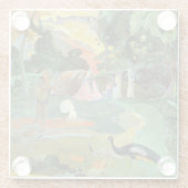 Paul Gauguin| Matamoe oder Landschaft mit Friedens Glasuntersetzer (Rückseite)