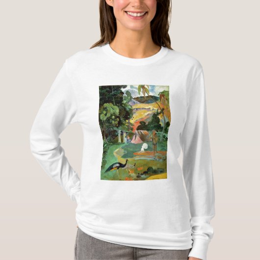 Paul Gauguin| Matamoe oder Landschaft mit Friedens T-Shirt (Vorderseite)