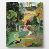 Paul Gauguin | Matamoe oder Landschaft mit Peacock Fotoplatte (Vorderseite)