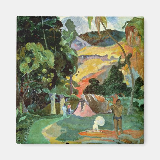 Paul Gauguin | Matamoe oder Landschaft mit Peacock Magnet (Vorne)