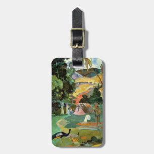 Paul Gauguin   Matamoe oder, Landschaft mit Pfaus Gepäckanhänger