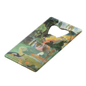 Paul Gauguin | Matamoe oder, Landschaft mit Pfaus Kreditkartenflaschenöffner (Vorderseite Schrägansicht)