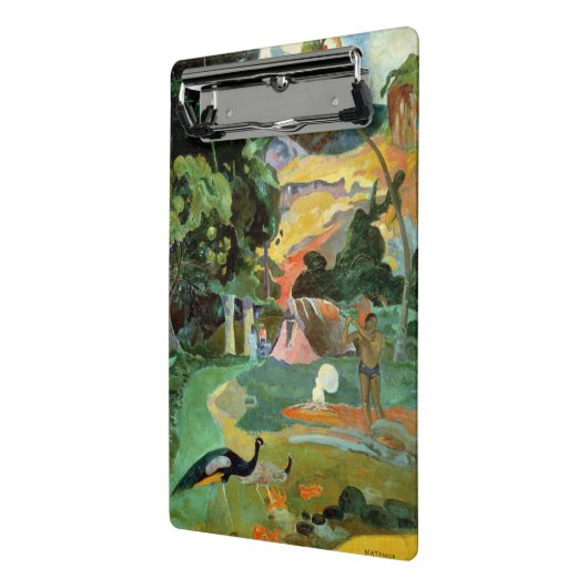 Paul Gauguin | Matamoe oder, Landschaft mit Pfaus Mini Klemmbrett (Gewinkelt2)