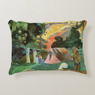 Paul Gauguin   Matamoe oder, Landschaft mit Pfaus Zierkissen