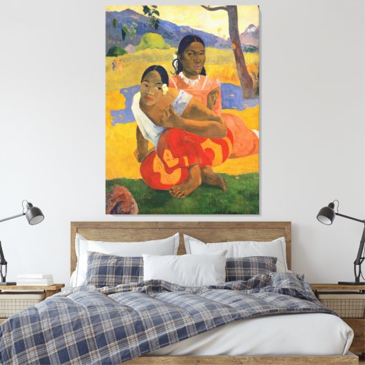 PAUL GAUGUIN - Nafea faa ipoipo 1892 Leinwanddruck (Insitu (Schlafzimmer))