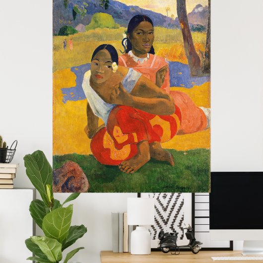 PAUL GAUGUIN - Nafea faa ipoipo 1892 Poster (Heimbüro)