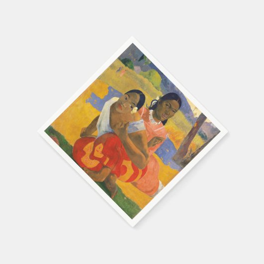 PAUL GAUGUIN - Nafea faa ipoipo 1892 Serviette (Ecke)