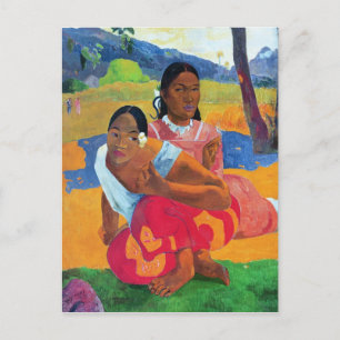 Paul Gauguin   Nafea Faaipoipo , 1892 Postkarte