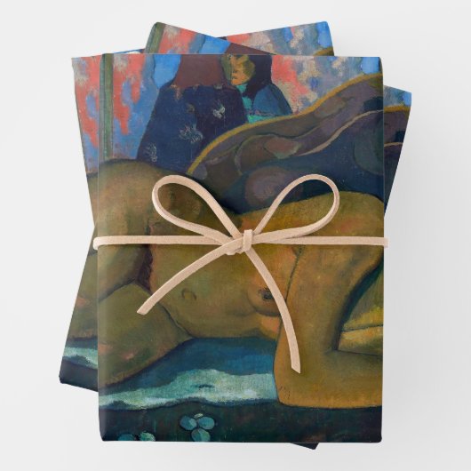 Paul Gauguin - Nevermore / O Taiti Geschenkpapier Set (Beispiel)