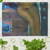 Paul Gauguin - Nevermore / O Taiti Geschirrtuch (Gefaltet)