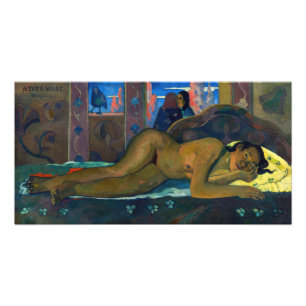 Paul Gauguin - Nimmer / O Taiti Fotodruck