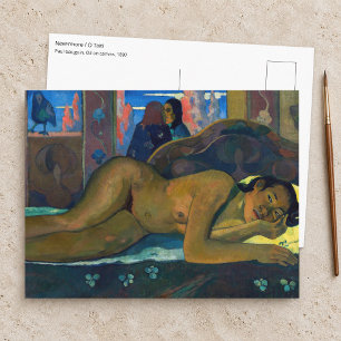 Paul Gauguin - Nimmermehr / O Taiti Postkarte