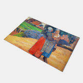 Paul Gauguin - Paysannes Bretonnes Fußmatte (Schrägansicht)