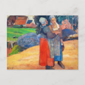 Paul Gauguin - Paysannes Bretonnes Postkarte (Vorderseite)