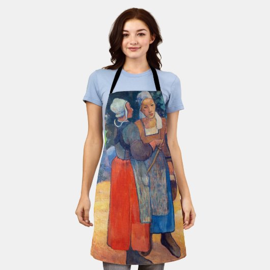 Paul Gauguin - Paysannes Bretonnes Schürze (Getragen)