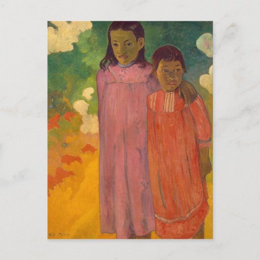 Paul Gauguin | Piti Tiena, 1892 Postkarte (Vorderseite)