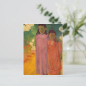 Paul Gauguin | Piti Tiena, 1892 Postkarte (Stehend Vorderseite)