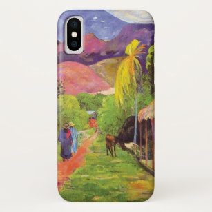 Paul Gauguin Road in Tahiti Vintage Kunstkunst Case-Mate iPhone Hülle