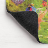 Paul Gauguin Road in Tahiti Vintage Kunstkunst Mousepad (Ecke)