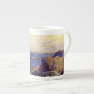 Paul Gauguin - Rocky Coast Fine Art Gemälde Porzellantasse