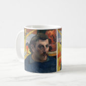 Paul Gauguin - Selbstporträt mit Gelbchrist Kaffeetasse (Vorderseite Links)