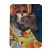 Paul Gauguin - Selbstporträt mit Gelbchrist Magnet (Vertikal)
