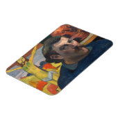 Paul Gauguin - Selbstporträt mit Gelbchrist Magnet (Linke Seite)