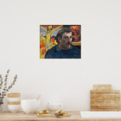 Paul Gauguin - Selbstporträt mit Gelbchrist Poster (Küche)
