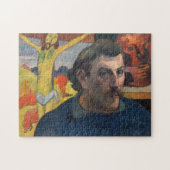 Paul Gauguin - Selbstporträt mit Gelbchrist Puzzle (Horizontal)