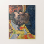 Paul Gauguin - Selbstporträt mit Gelbchrist Puzzle (Vertikal)