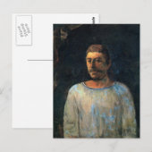 Paul Gauguin Self Portrait 2 Postkarte (Vorne/Hinten)