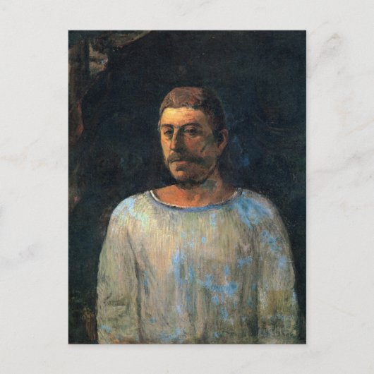 Paul Gauguin Self Portrait 2 Postkarte (Vorderseite)