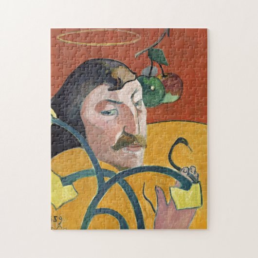 Paul Gauguin Self Portrait Art Malerei Puzzle (Vertikal)