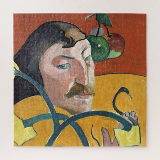 Paul Gauguin Self Portrait Art Malerei Puzzle (Vertikal)