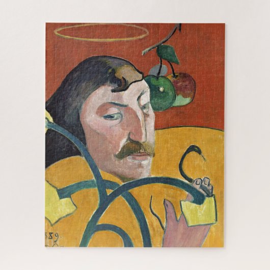 Paul Gauguin Self Portrait Art Malerei Puzzle (Vertikal)